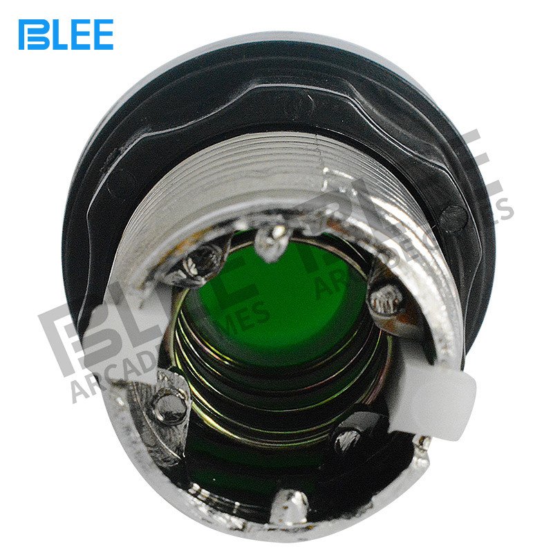 BLEE-Electroplated arcade push button with led-3
