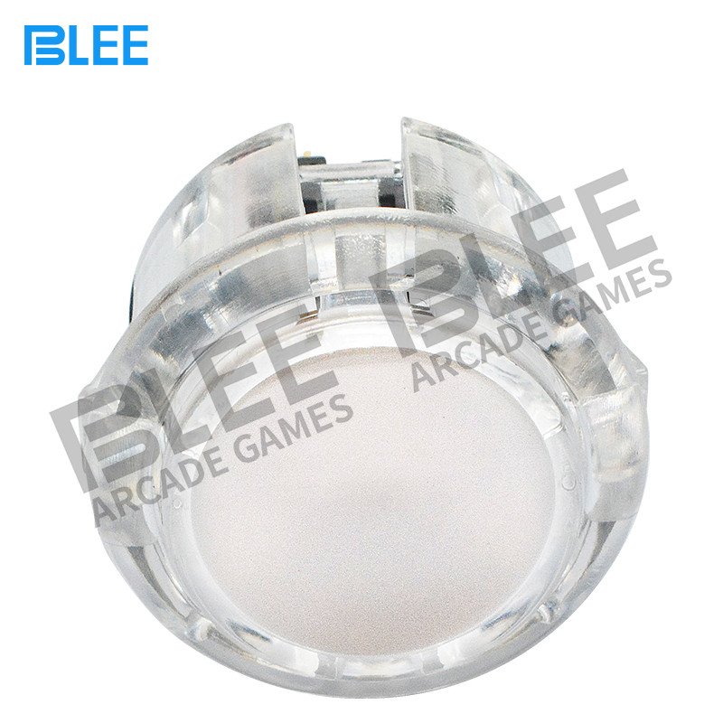 BLEE-White arcade push button with microswitch