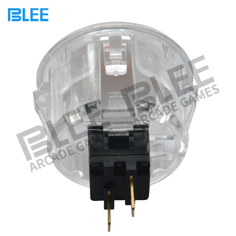 BLEE-White arcade push button with microswitch-2