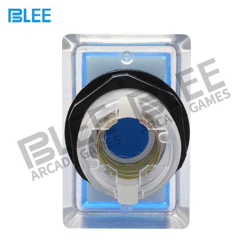 BLEE-Different colors transparent arcade push button with LED-2