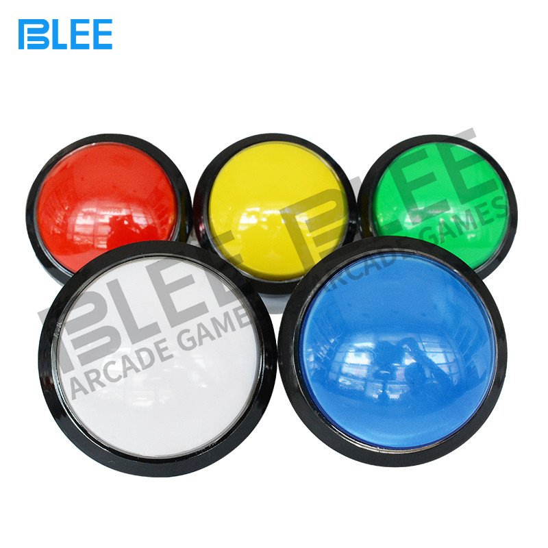 BLEE-Sanwa Clear Buttons Purple Arcade Buttons Manufacture-3