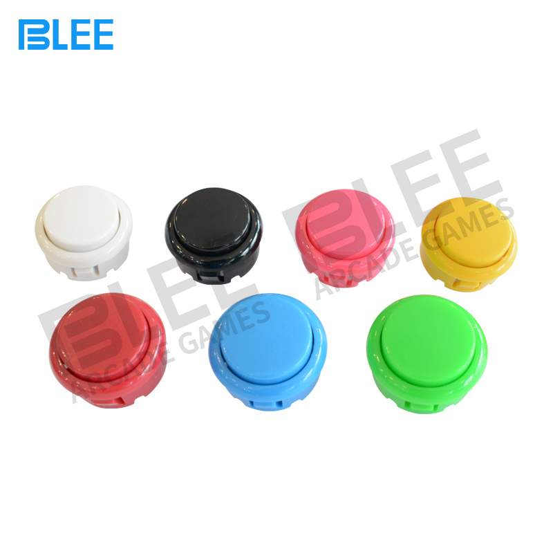 BLEE-Sanwa Clear Buttons, Free Sample Sanwa Style Arcade Buttons
