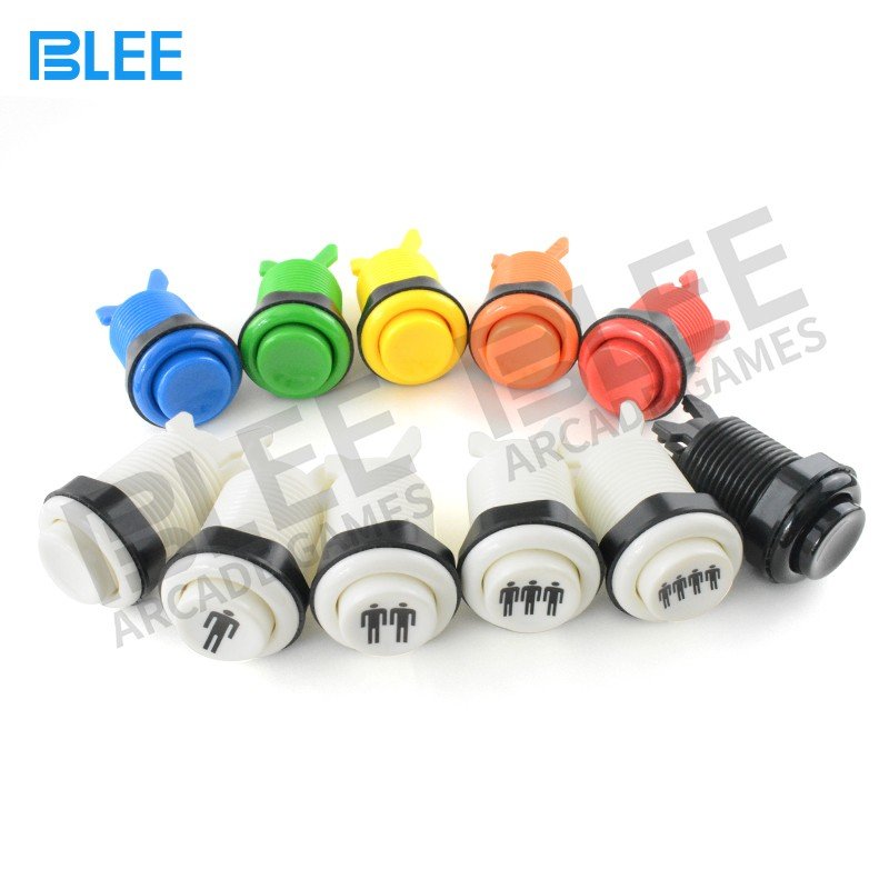 BLEE-Arcade Button Set | Free Sample 1 2 3 4 Players Happ Standard-7