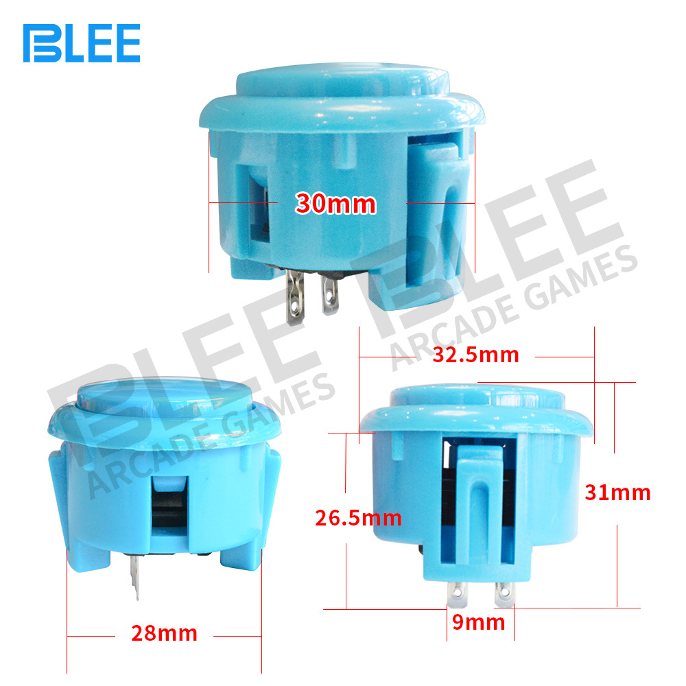 BLEE-Professional Sanwa Clear Buttons Happ Arcade Buttons Supplier-1