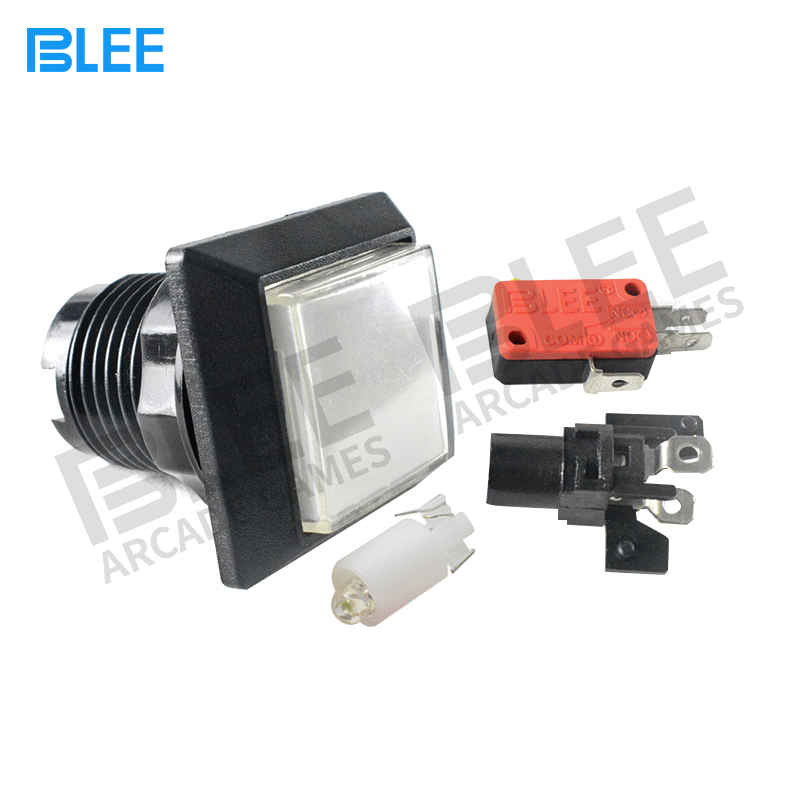 BLEE-Best Led Arcade Buttons Arcade Factory Cheap Price Square Arcade