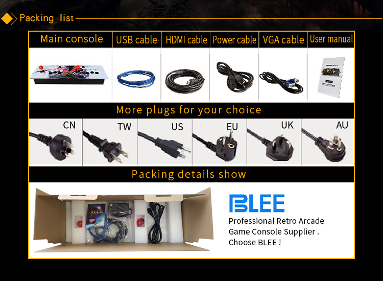 BLEE-Professional Pandora Box 5 Arcade Pandoras Box 4 Console Supplier-12