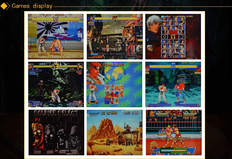 BLEE-Pandora Box Game Console Box 5s 2 Players Arcade Fighting Stick-6