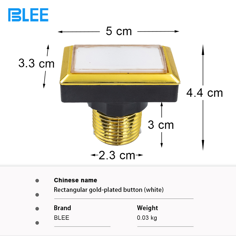 product-BLEE-Illuminated Push Button with micro-switch For Arcade Game Machine Arcade Push Button-im