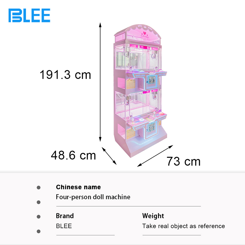 product-2020 Colorful Park Cheaper Foll Claw Machine Arcade Game Machine With Low Price-BLEE-img