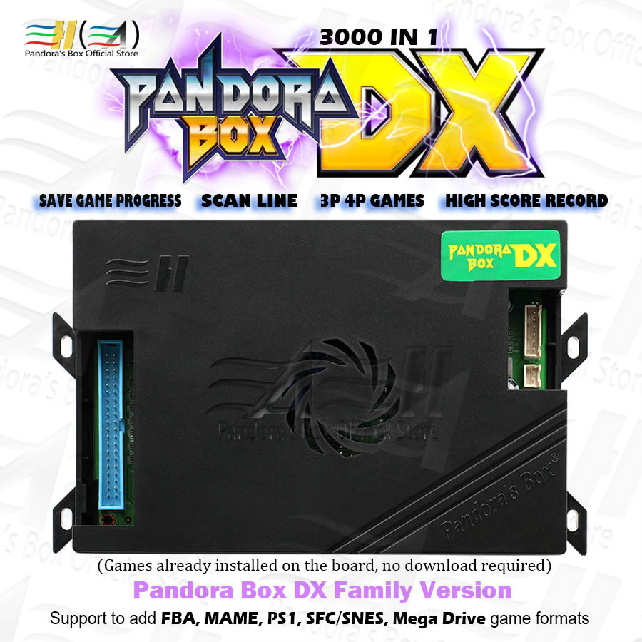 product-Jamma Video Game Board Pandoras Box DX 3000 in 1 For Arcade Games Console-BLEE-img