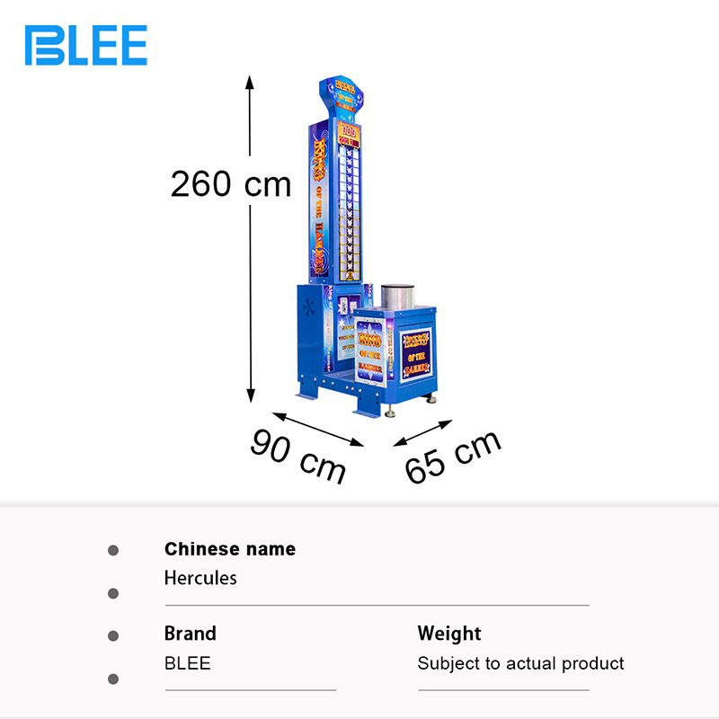 product-BLEE-Cheap price arcade redemption game machine king of the hammers strength test game machi