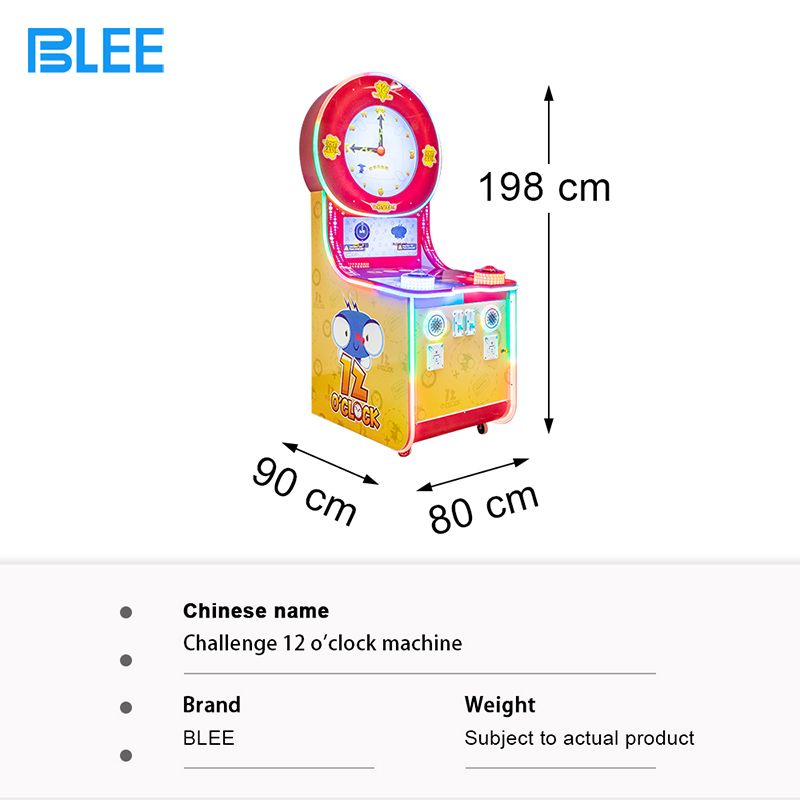 product-BLEE-Survive 12 Oclock Coin Operated Games Machine Extreme Challenge Game Machine for Amusem