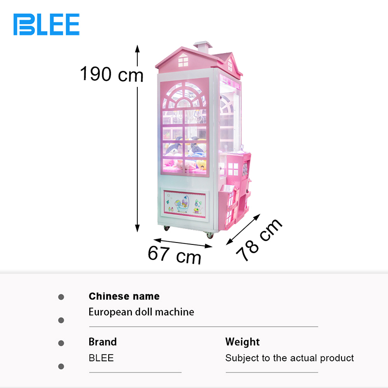 product-Europe Doll Claw Crane Vending Machine Crane Machine Claw For Mall-BLEE-img