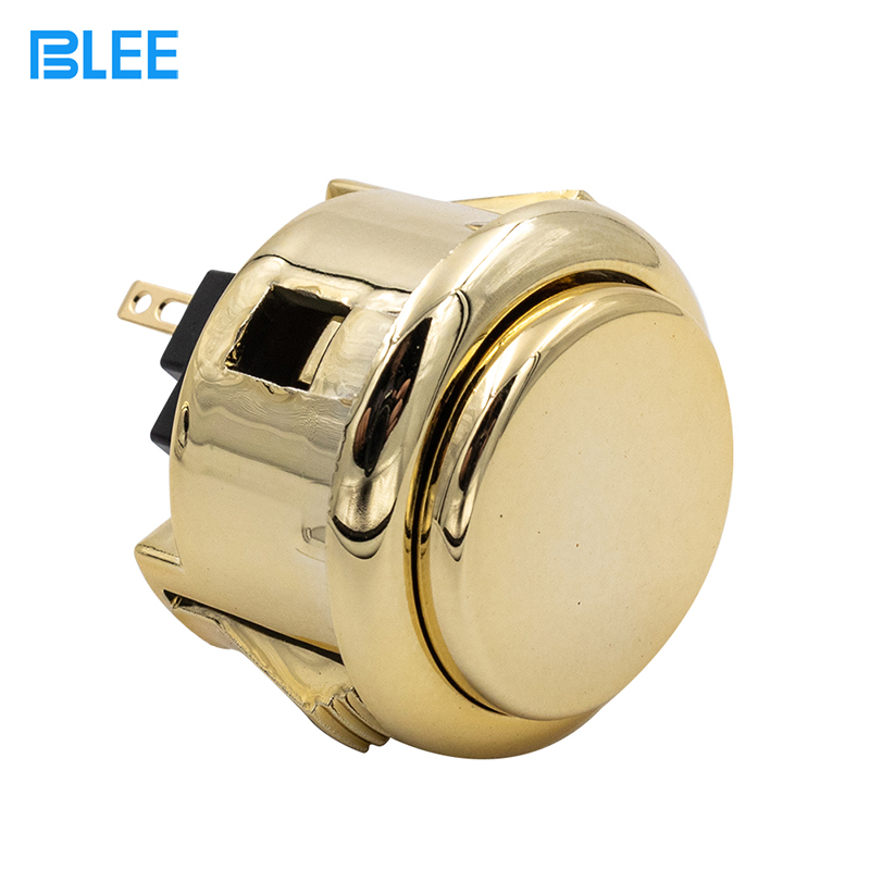 product-BLEE-2020 Newest design Gold 30mm 12V arcade push button-img