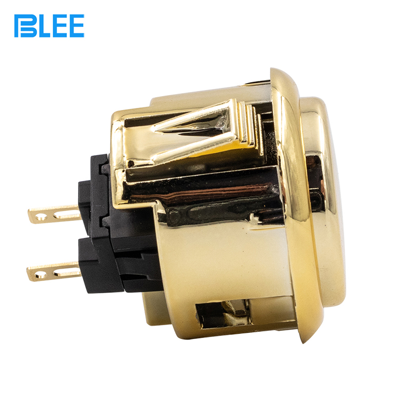 product-2020 Newest design Gold 30mm 12V arcade push button-BLEE-img-1