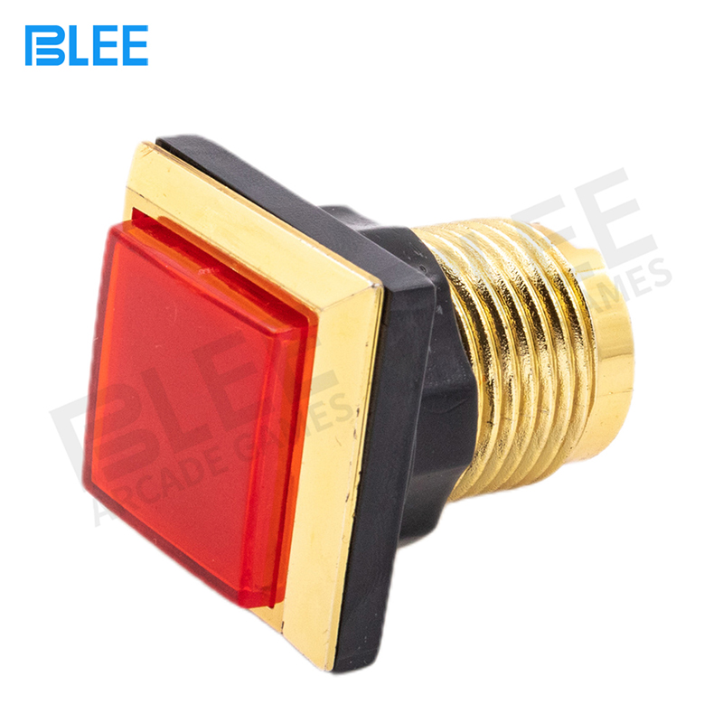 product-BLEE-34mm LED Illuminated Momentary Rectangular Push arcade button-img