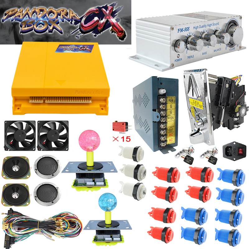 product-Pandora Box Arcade Jamma Caja de CX 3d Pandora Box 2800 game kit-BLEE-img