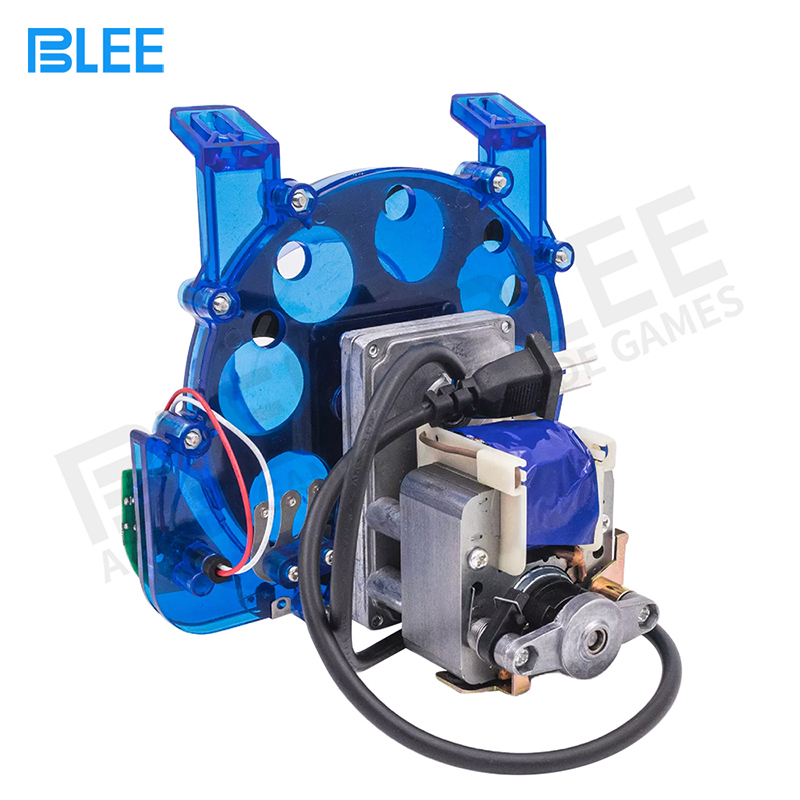 product-BLEE-Blue plastic 8 hole Coin hopper For Arcade slot Game Machine（diameter:24-29mm）-img