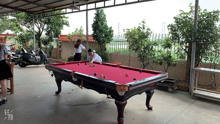 play billiards