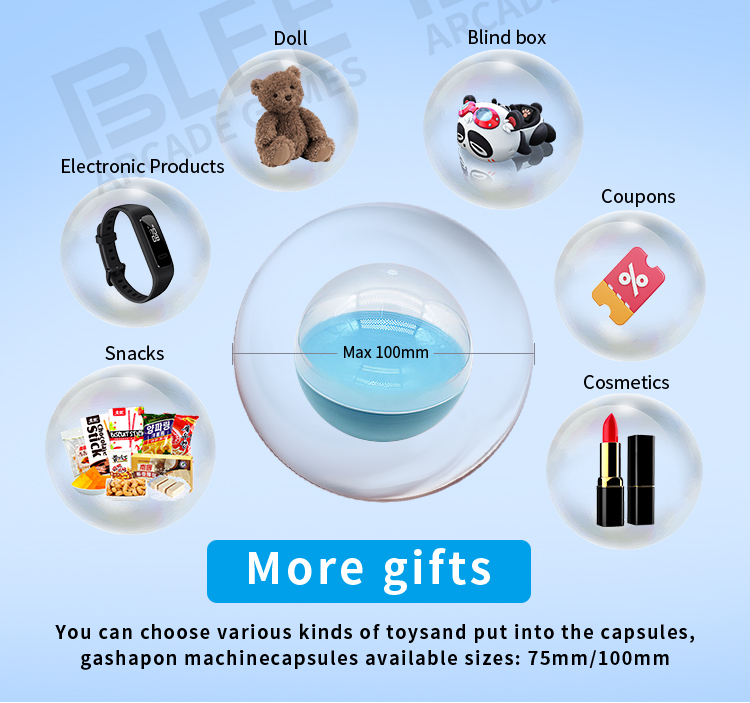 Gachapon Toys Gacha Prize Gift Game Machine - BLEE