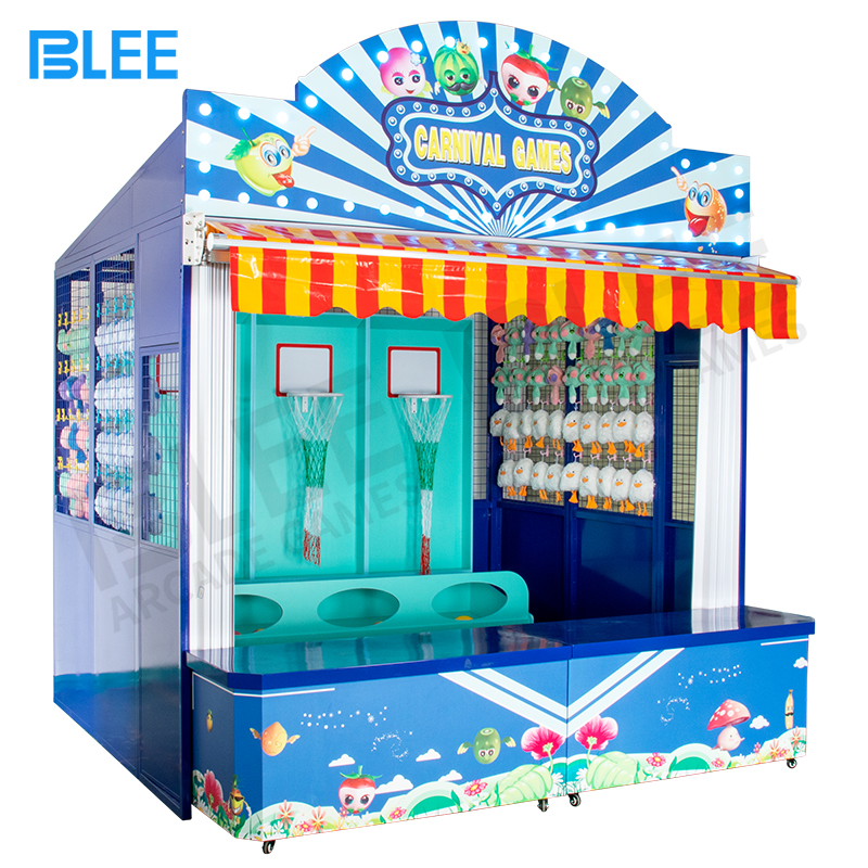 basketball Carnival Booth For Amusement Park