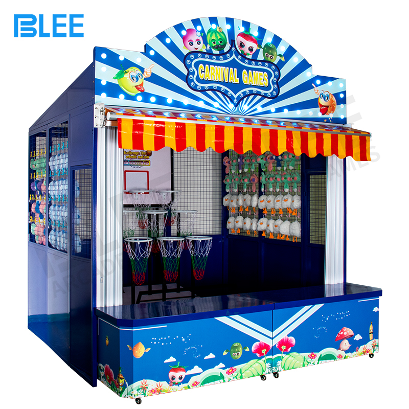 9 palace blue basketball Game Carnival Booth