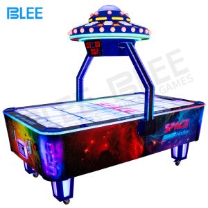 air hockey game