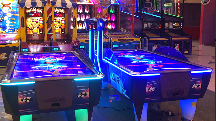 air hockey arcade machine