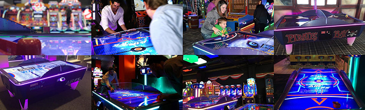 air hockey table game machine