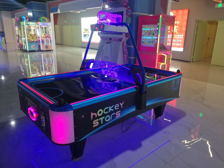 double air hockey machine