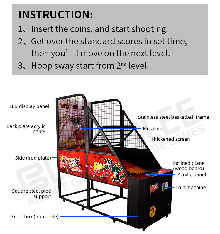 shooting machine basketball