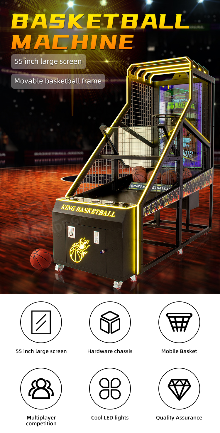 simulator basketball machine