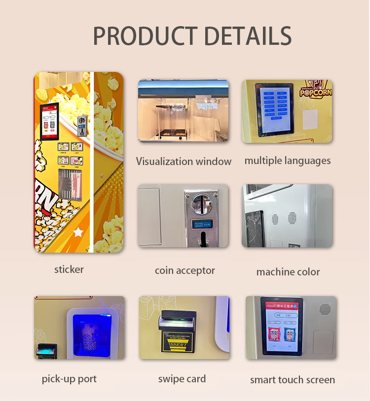 Vending Popcorn Machine