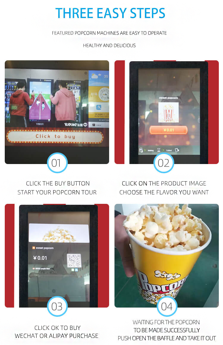 Vending Popcorn Machine
