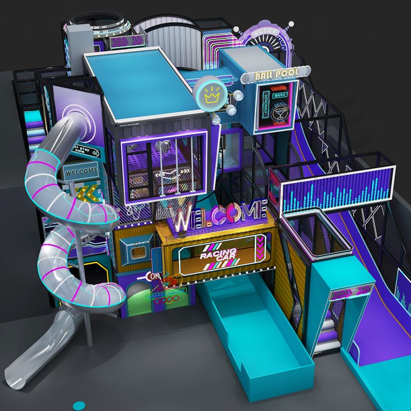 trampoline park equipment