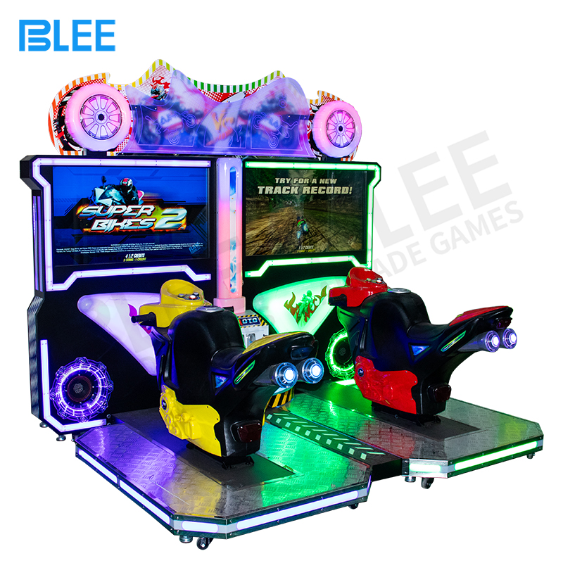 Motorcycle Racing Video Game Machine