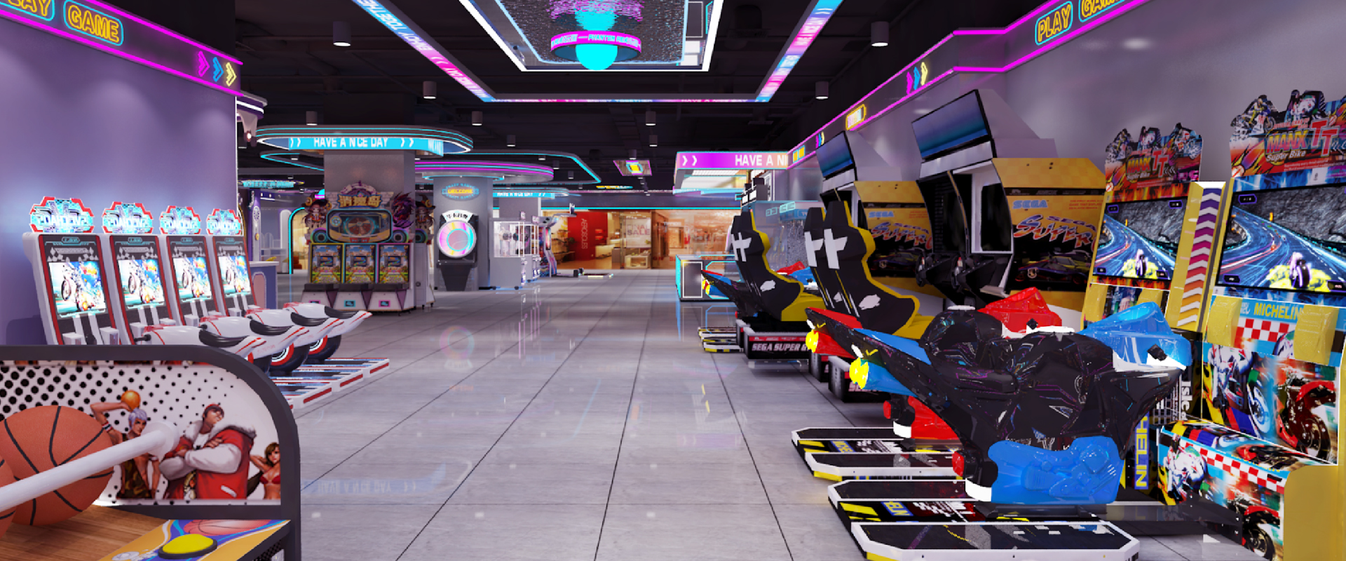 shooting game machine