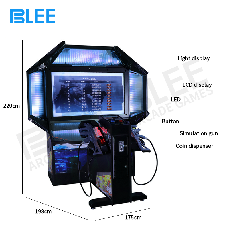 55 Inch Laser Target Shooting Arcade Machine