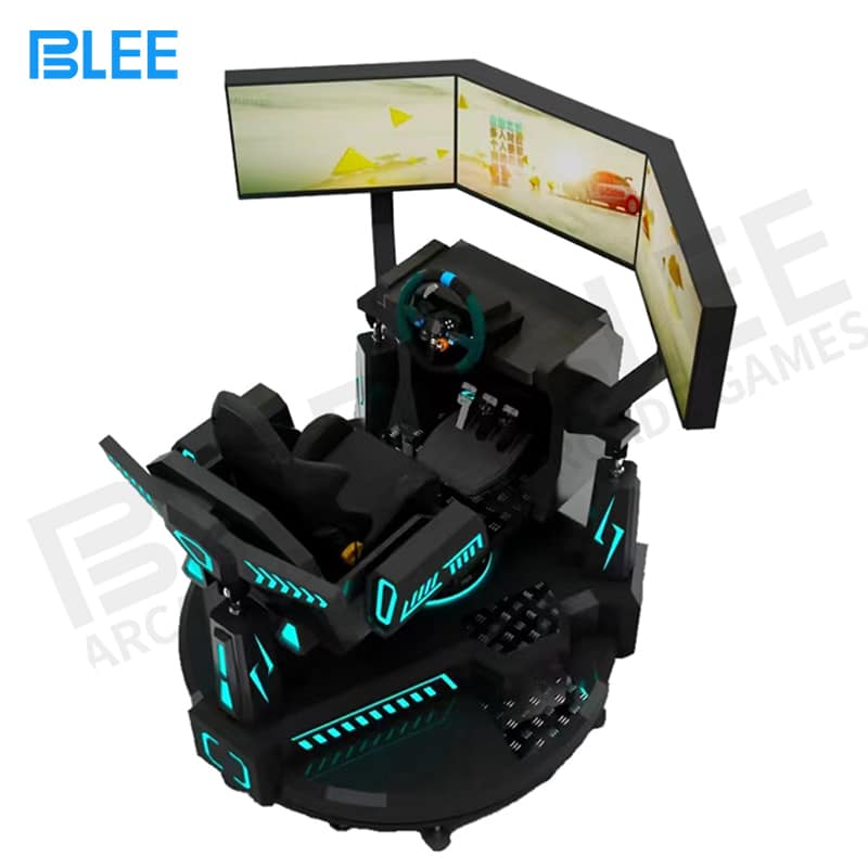 VR Three-Screen Rotating Racer