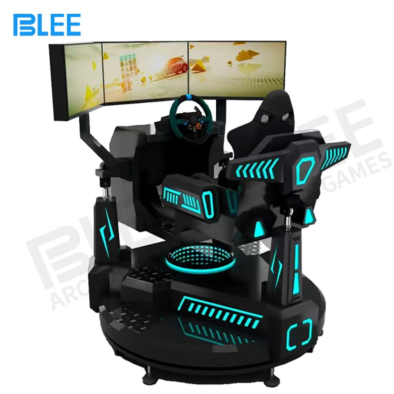 VR Three-Screen Rotating Racer 2