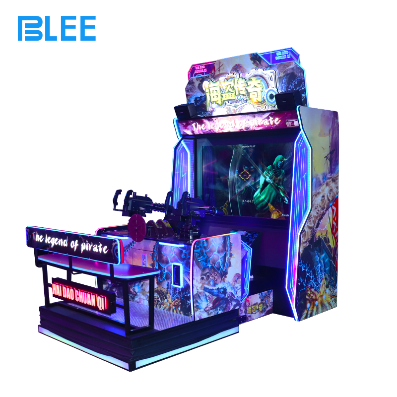 two-player shooting machine