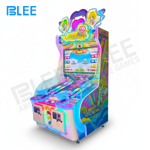 BLEE Cupid's Arrow 42-inch arcade machine full cabinet view with romantic theme design