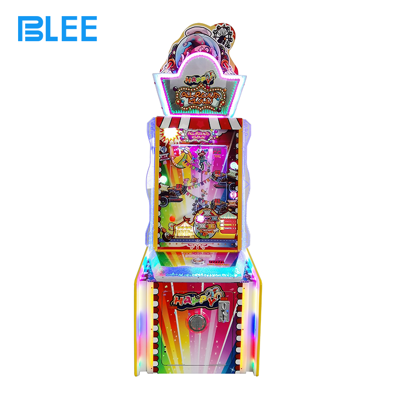 coin operated lottery game machine