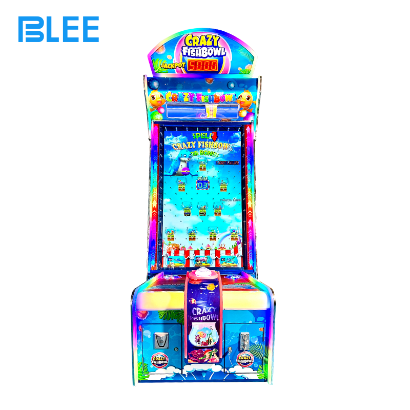 crazy fish bowl arcade machine