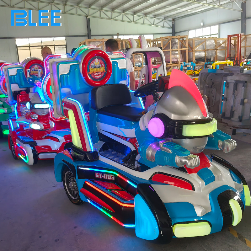Children’s electric amusement train ride for mall and park