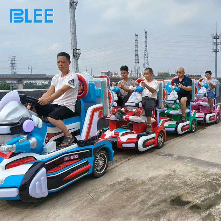 Electric Trackless Train Ride Indoor Outdoor Electric Children's Train ...