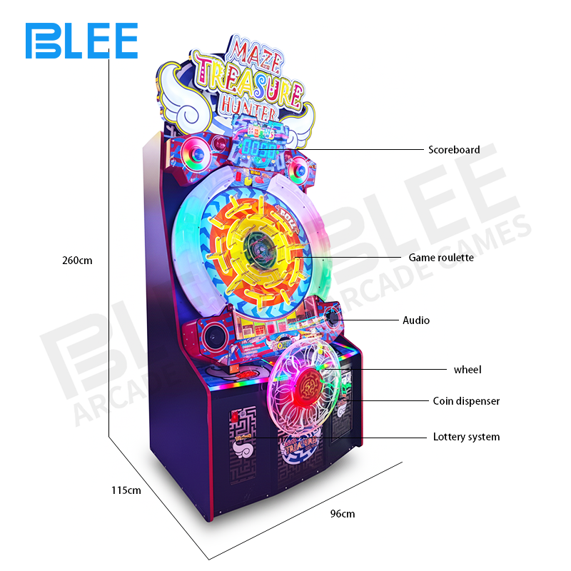 BLEE Maze Expedition arcade machine complete cabinet view