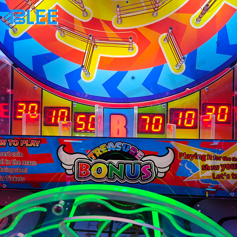 Ticket dispensing mechanism and reward output operation