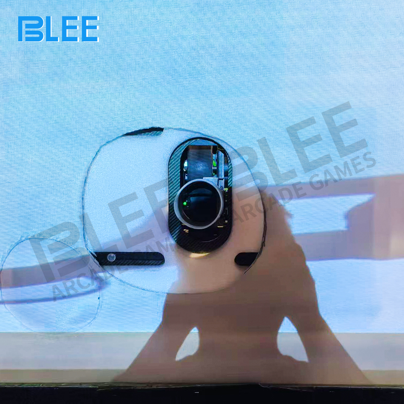 Touchscreen control panel selecting game modes, court types, and difficulty levels