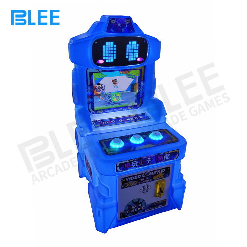 BLEE Arcade Kid Speed Master Parkour action sequence displaying character agility and obstacle navigation